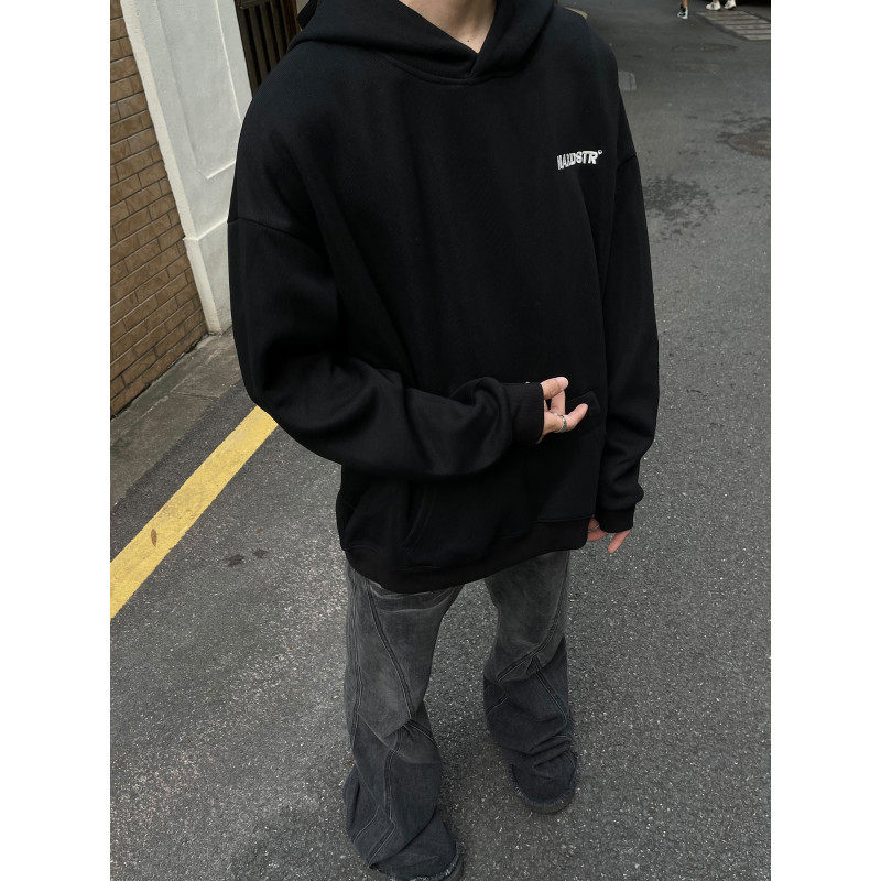 Hooded Sweatshirt Men's Autumn High Street Casual Hoodie American Fashion Brand Sports Jacket