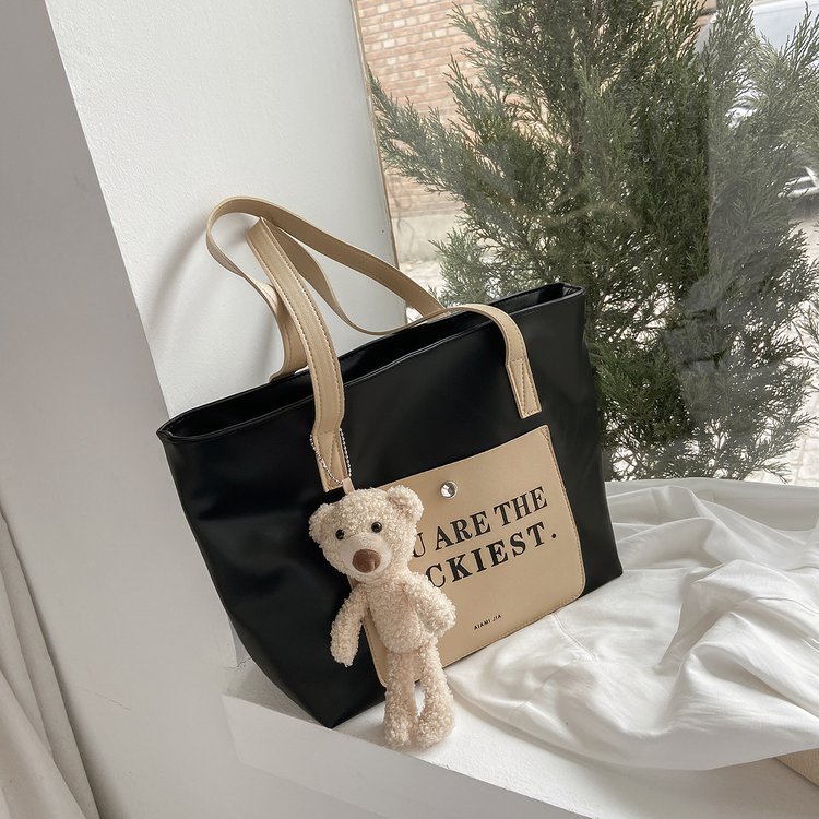 Dacong bag women's bag new 2024 fashion single room bag college student class commuting tote bag