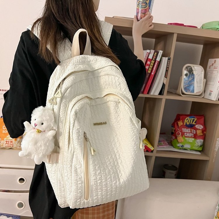 New fresh and cute Japanese girl student backpack junior high school student high school student large capacity backpack student school bag