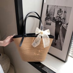 Travel crossbody bag woven straw women's bag new fashion beach bag trend niche summer shoulder bag