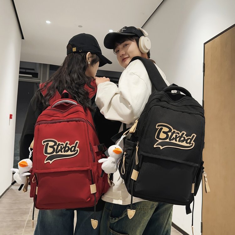 Youth schoolbags, men's college students' good-looking large-capacity backpacks, high school junior high school students' backpacks, women's couple bags