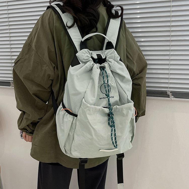 Manufacturer's Backpack Women's Large Capacity Simple Versatile Backpack Sports Women's Fashion Lightweight Travel Bag Wholesale Customization