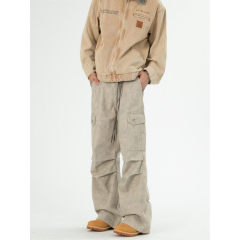 New autumn retro loose straight jeans