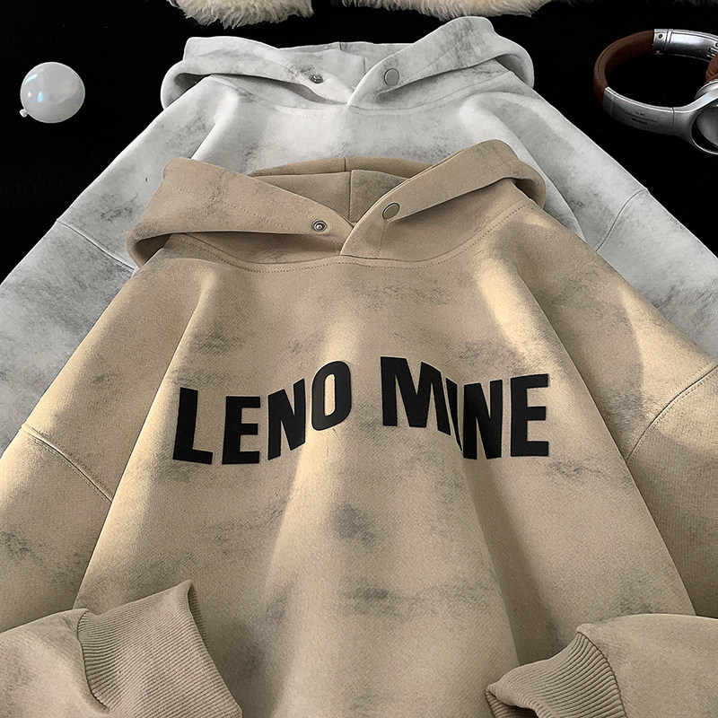 Velvet P65 high quality heavyweight pullover hooded sweatshirt tie-dye autumn and winter