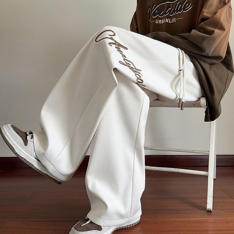 New style letter printed all-match casual pants for men