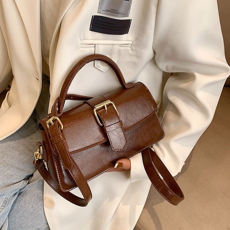 Bags for women new style portable small square bag trendy Korean version fashion versatile ins ladies simple shoulder crossbody bag