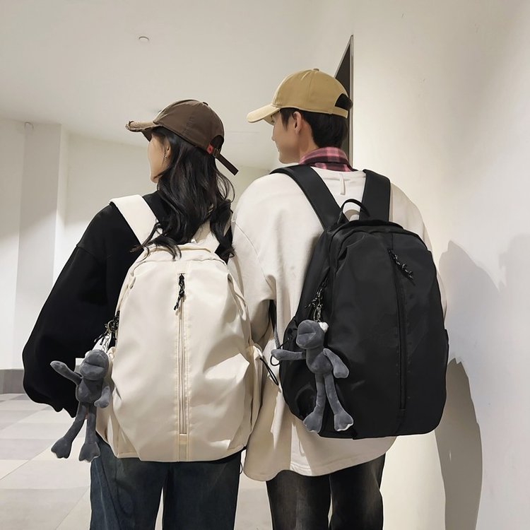 Korean style fashion casual backpack cross-border new couple large capacity backpack sports class commuting school bag