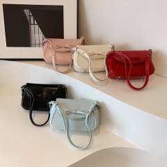 2024 New Bow Tie Portable One-Shoulder Underarm Crossbody Bag 2024 New High-Looking Niche Versatile Commuting Method