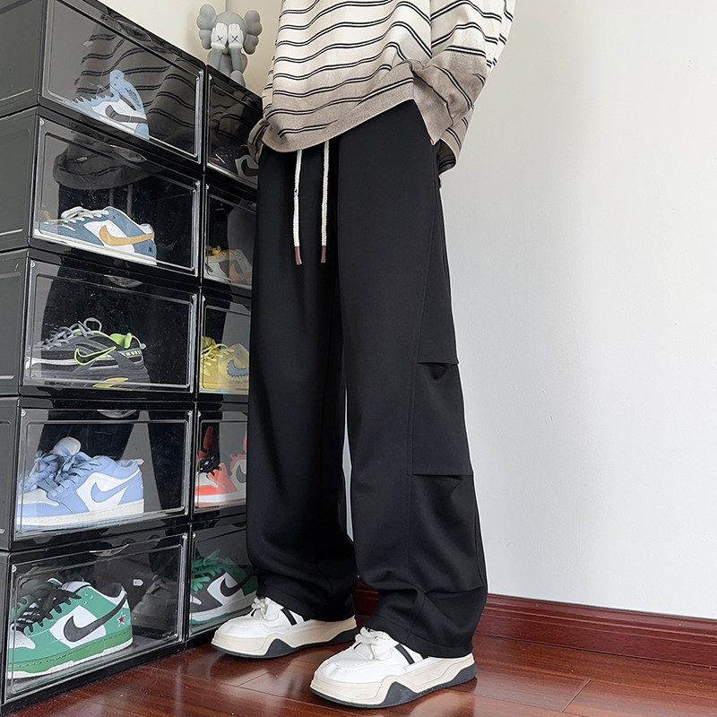For High Click Tested Workwear Heavy Straight Autumn and Winter Men's Sweatpants