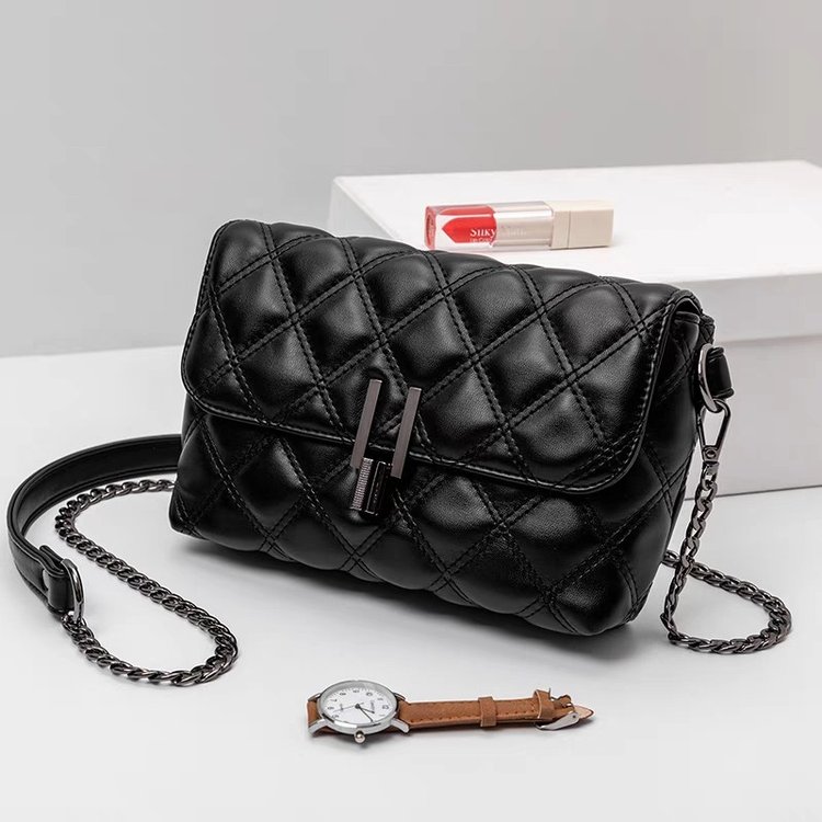 Cross-border wholesale this year's popular rhombus bags, fashionable women's bags, high-end and exquisite small square bags, shoulder bags