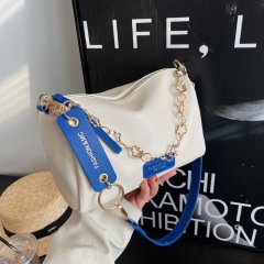 Chain high-end fashion crossbody bag for women autumn and winter 2024 popular texture versatile shoulder bag fashion pillow bag
