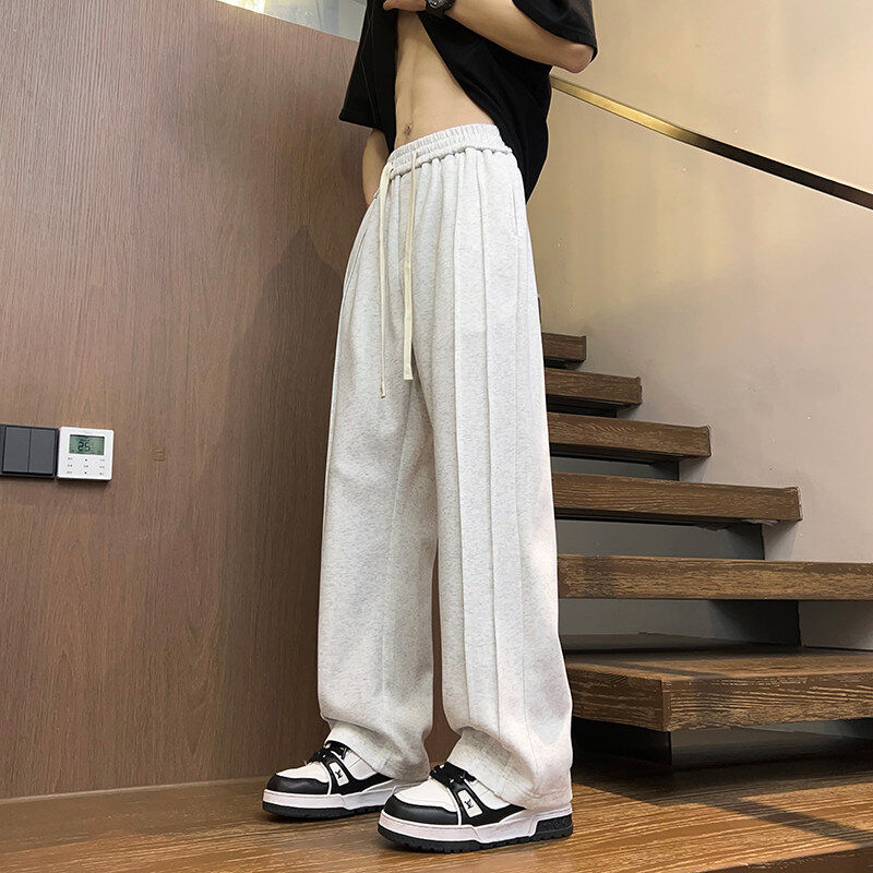 Quality Huamian casual pants, sweatpants, straight pants, floor mopping pants