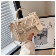 High-end and stylish small bag for women, new style, trendy, versatile, niche crossbody bag, fashionable handheld small square bag