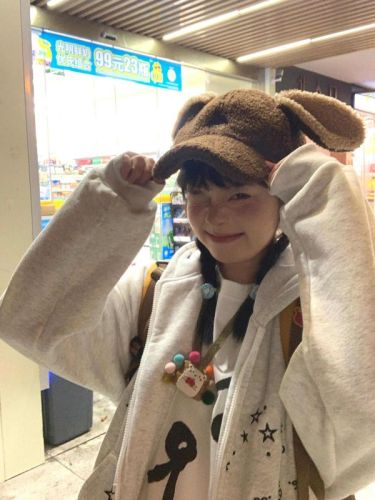 Korean chic autumn and winter new American style new cartoon thorn show hooded sweatshirt for women Korean version loose cardigan jacket trendy