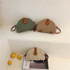 Bags French niche bags for women 2024 new women's bags fashionable and versatile one-shoulder textured one-shoulder cross-body straw bag