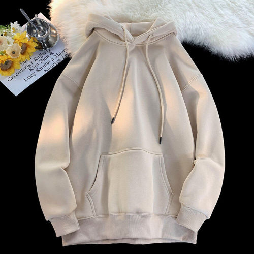 There is no rival in the market, welcome to compare the fully inspected high-quality second-hand 480g plus velvet and thickened hooded sweatshirt jacket Y99