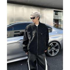 [Available] DJK8567-P73 American work jacket for men and women in spring and autumn loose cleanfit short jacket