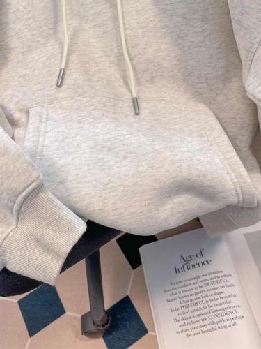 Autumn and winter heavyweight silver fox velvet thickened sweatshirt jacket women's couple wear ins trendy brand retro Hong Kong style hoodie top