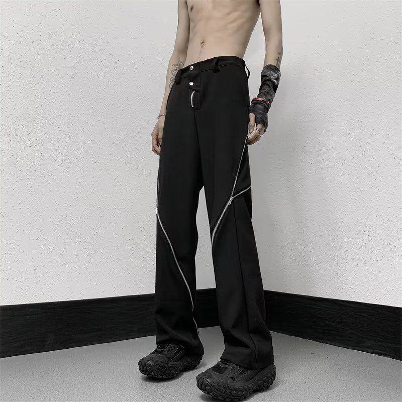 Men's new spring and summer youth fashion suits and casual pants