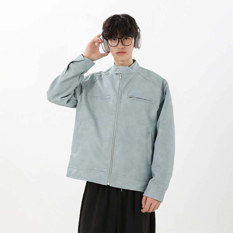 New versatile zipper spring and autumn fashionable embroidered jacket