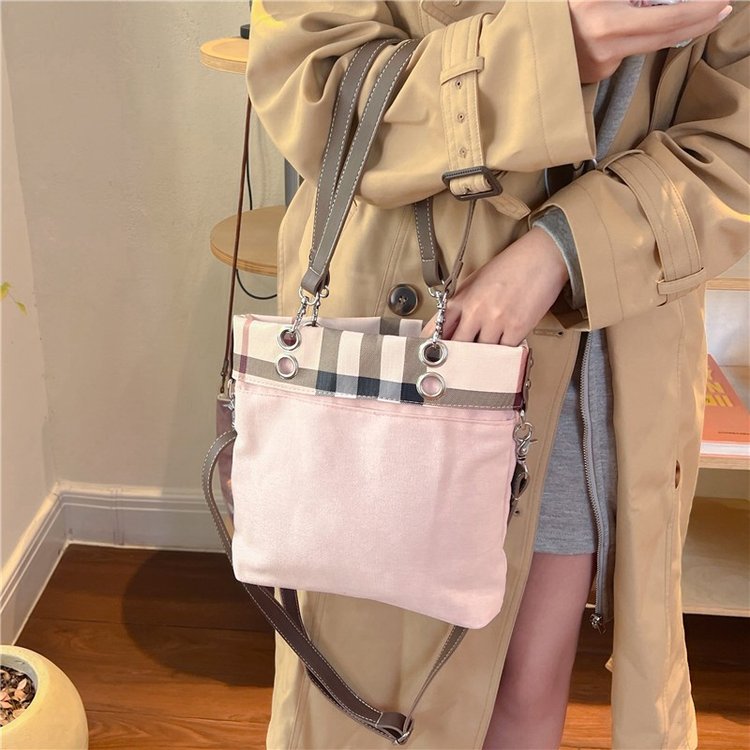 Moihael Krcs high-end second-hand bag 2024 niche tote bag commuter bag shoulder bag canvas women's bag