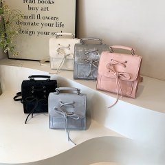 Women's Bags 2024 New Fashion Korean Style College Style Western Style Niche Trendy Versatile Backpack