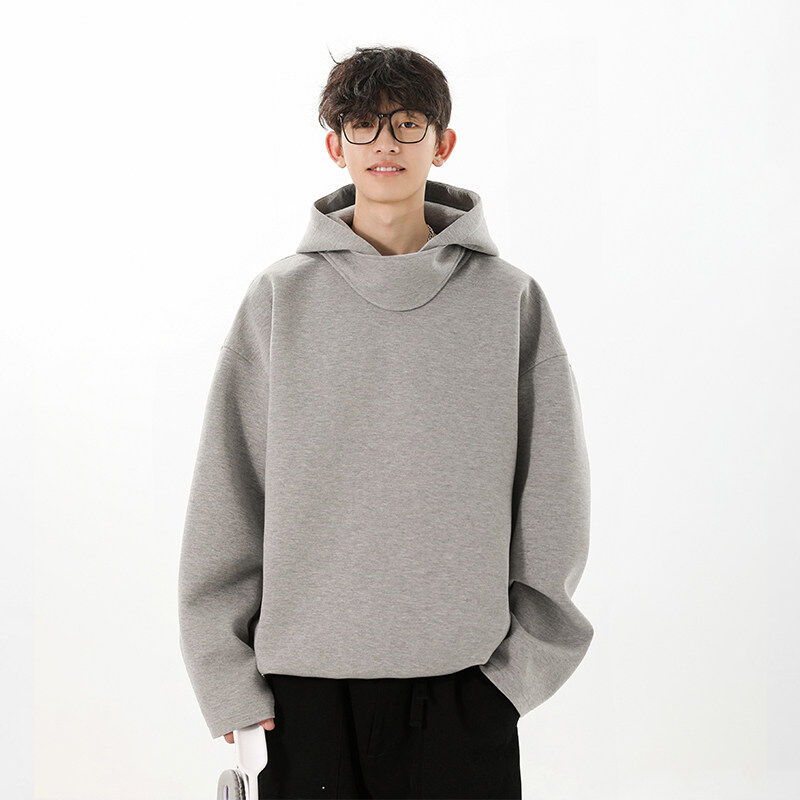 380g new versatile fashionable long-sleeved hooded sweatshirt-HW3580 shadowless wall