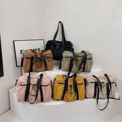 Large-capacity bag new fashion casual business trip luggage bag women's versatile high-end texture portable travel bag