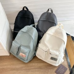 Colorful Fox Japanese and Korean simple and versatile women's backpack travel travel student soft large capacity commuting