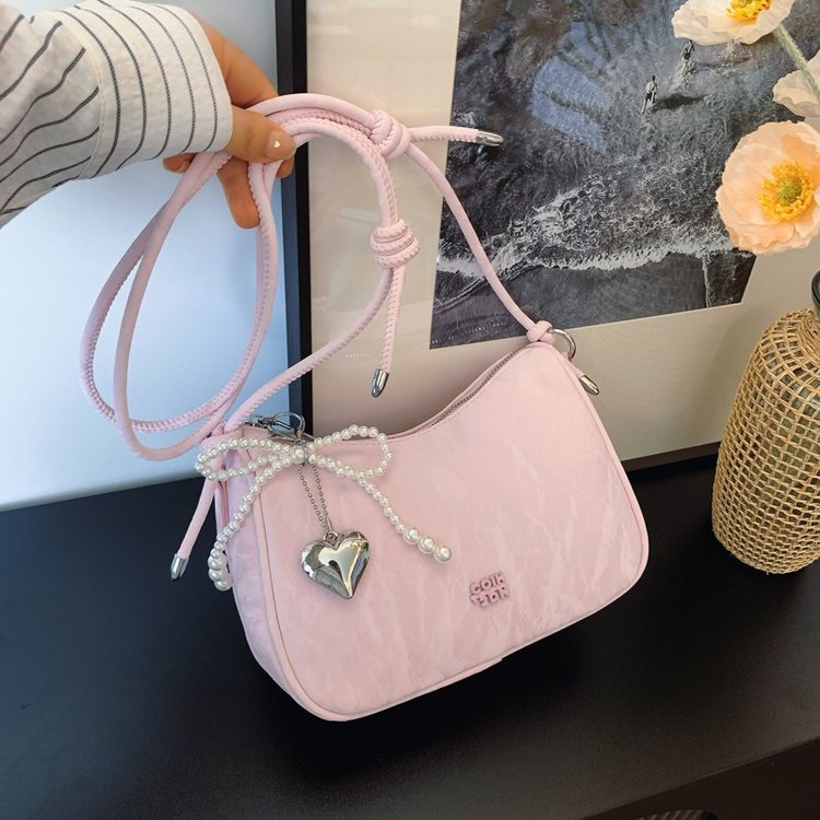 This year's popular fashion armpit bag for women 2024 new fashion texture commuter summer trend bag single shoulder crossbody bag