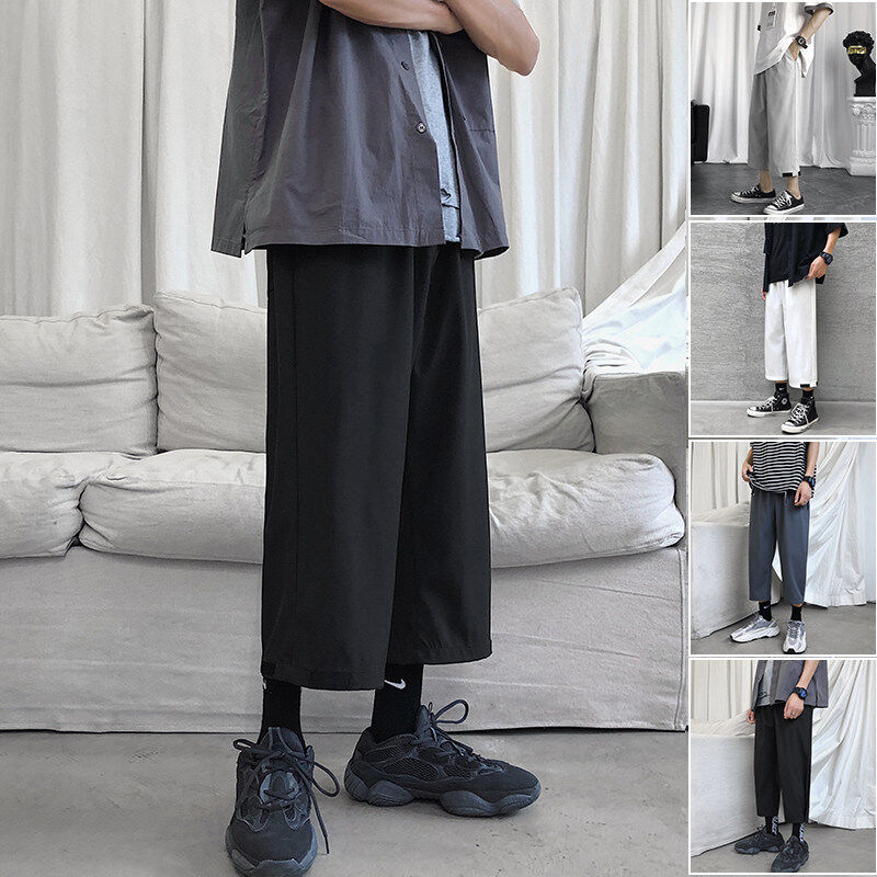 New men's loose, casual, versatile, sports, fashion and trendy eight-quarter pants