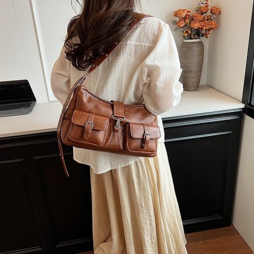 Korean standoil motorcycle bag JOEY BAG mini Joey bag 24 new cross-body bag armpit niche bag