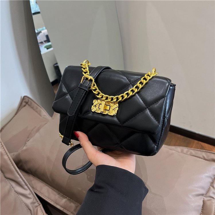 Bags for women, new Korean fashion, rhombus, trendy, simple, casual, one-shoulder, cross-body handbag