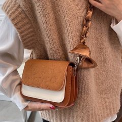 This year's popular frosted bags for women 2024 new versatile ins crossbody bag spring and summer popular single shoulder small square bag