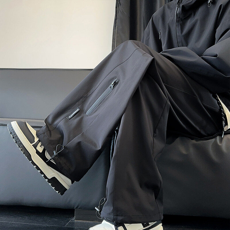 New Spring Style Interior Large Size American Waterproof Jacket Pants