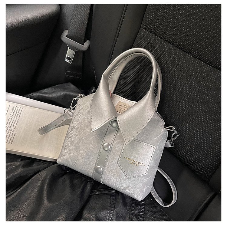 Cross-border new fashion design handbags, personalized creative clothes bags, Internet celebrity trend single shoulder crossbody bags