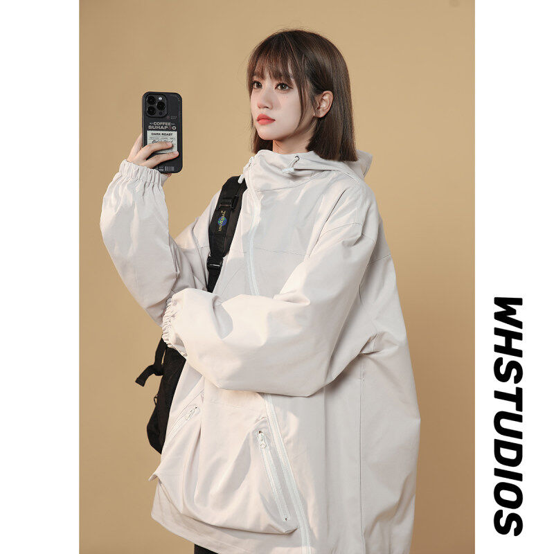 Supplying high-quality windproof and waterproof custom fabrics, diagonal zipper jackets