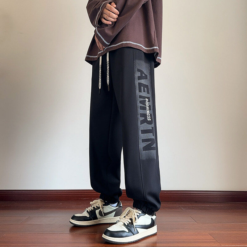 Spring new style, interior view, large size American pineapple plaid leggings sweatpants