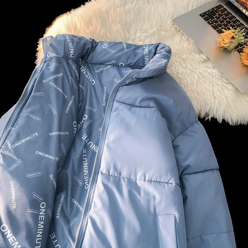 Bread coat, versatile coat for men and women, simple youth winter cotton coat, cotton coat