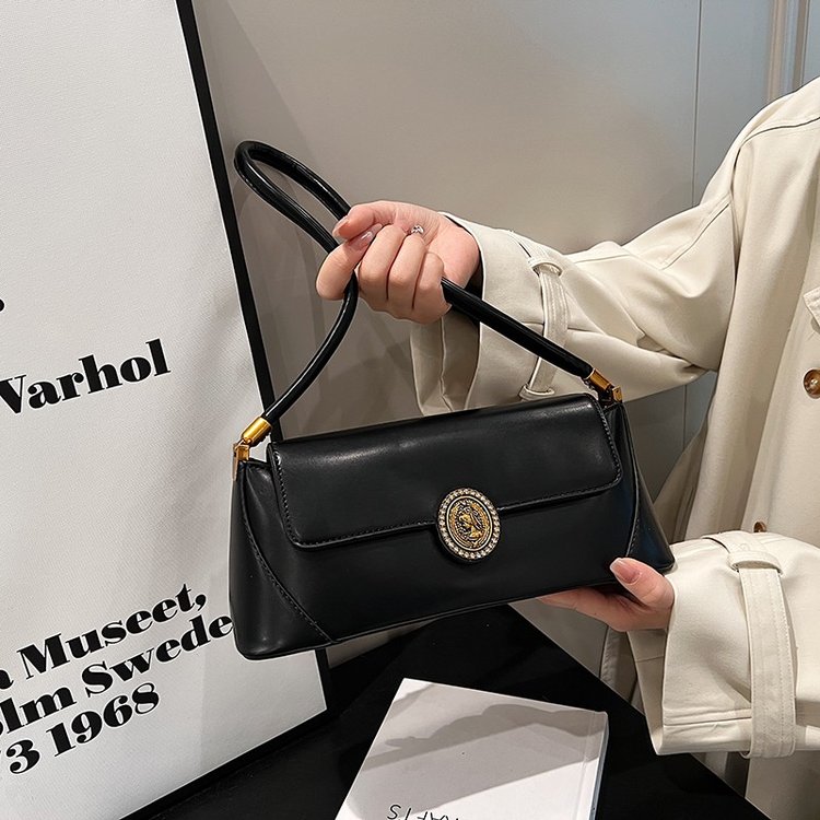 High-end bags for women, new autumn and winter fashion armpit bags, commuting trendy, versatile, light luxury, simple shoulder bags