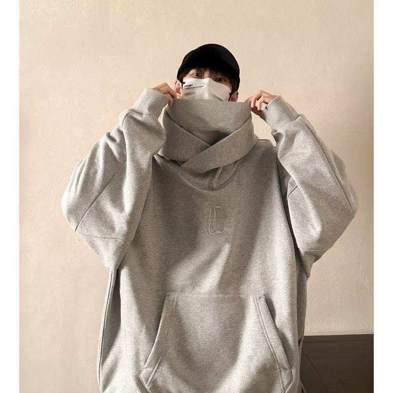 High street vibe American heavy industrial functional style sweatshirt for men and women heavy trendy brand hooded jacket