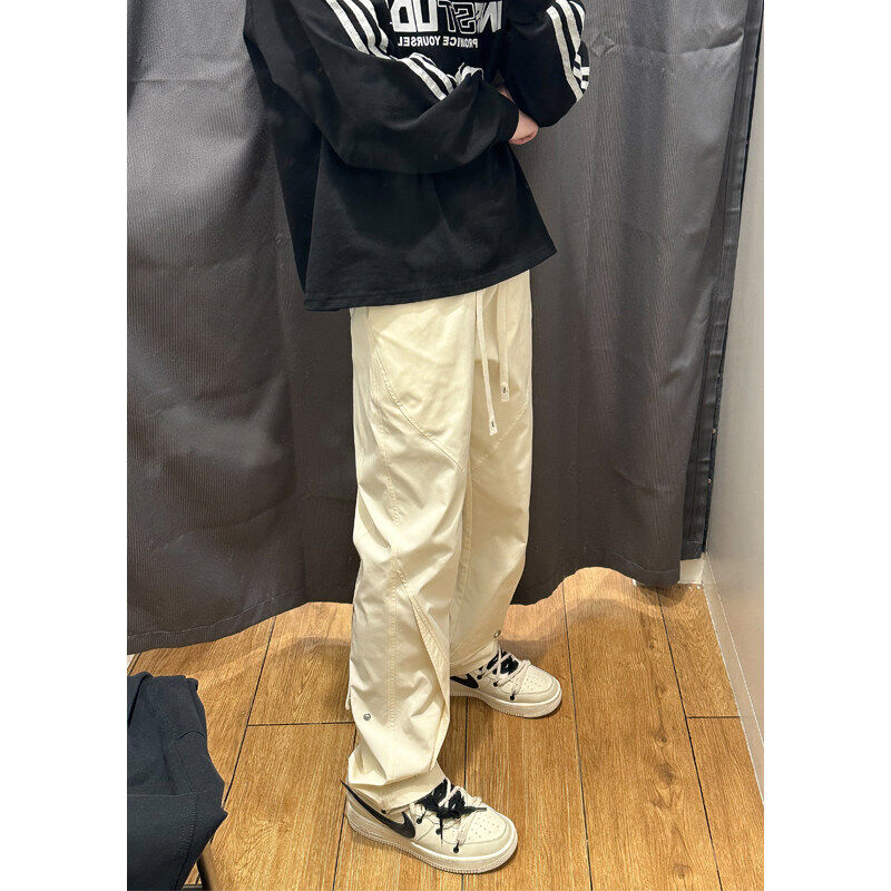 Spring new style, interior view, large size American bootcut pants