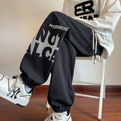 New Spring Style Interior Large Size American Pineapple Check Printed Sweatpants