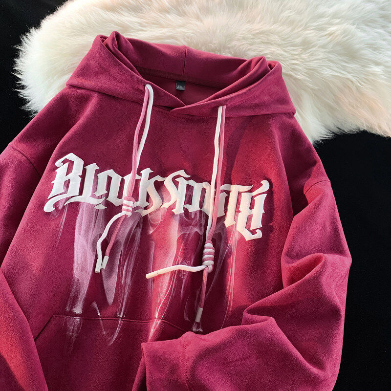 96 polyester 4 spandex spring wide sweatshirt