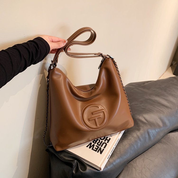 Simple niche high-end commuting large-capacity backpack women's large bag new high-end trendy shoulder bag