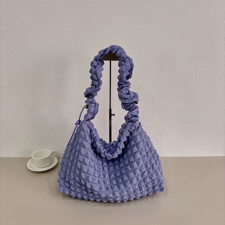 Japanese bubble cloud bag fresh large capacity crossbody bag tote bag shoulder canvas bag student simple class bag