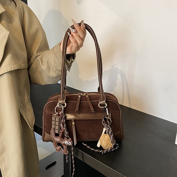 2024 autumn and winter new style retro high-looking armpit bag live broadcast popular shoulder bag cross-border handbag versatile bag