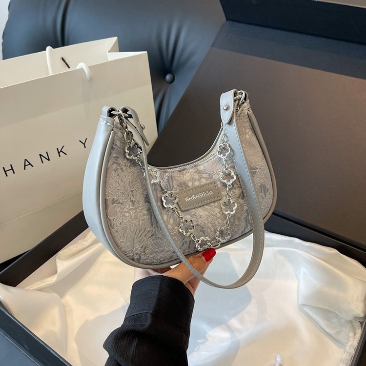 CEEKAY Authentic Girls Autumn and Winter Armpit Bag High-end Niche Design Bag Women’s New Crossbody Bag