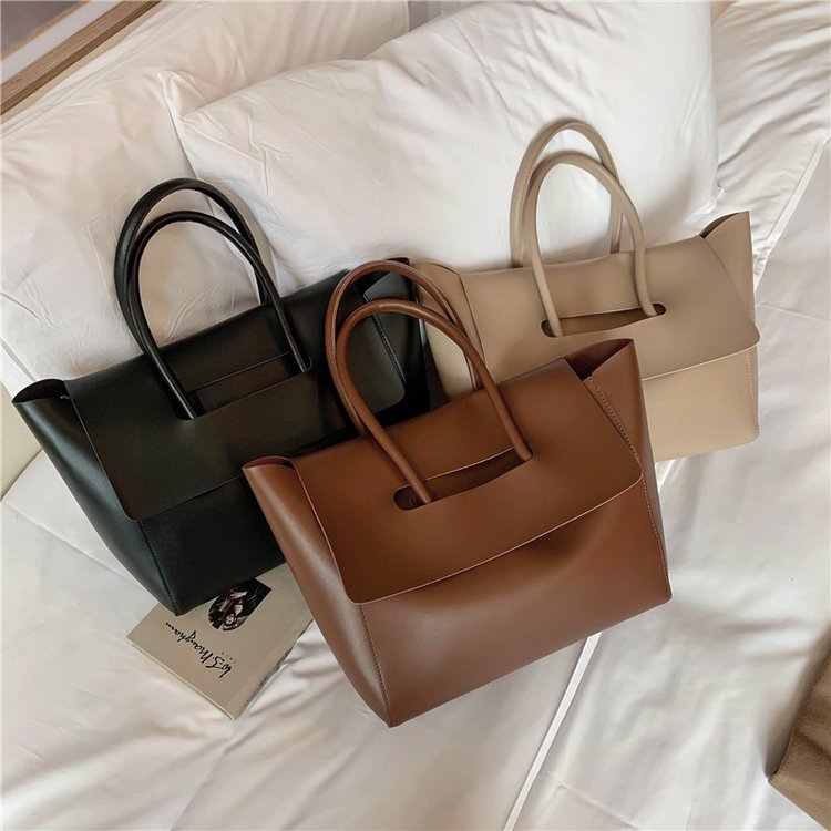 High-end large bag women's bag 2024 new trendy Korean version large-capacity handbag retro commuter tote bag