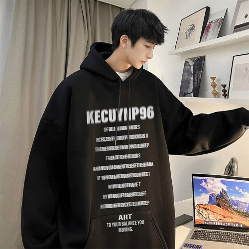 Live broadcast quality 360g heavyweight American printed sweatshirt